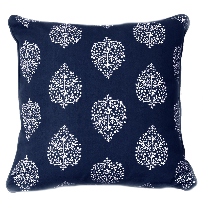 Avalon Navy Scatter Cushion Cover 40x40cm
