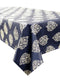 Avalon Navy Cotton Wipe Over Tablecloth 150x320cm