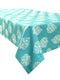 Avalon Turquoise Cotton Wipe Over Tablecloth 150x250cm