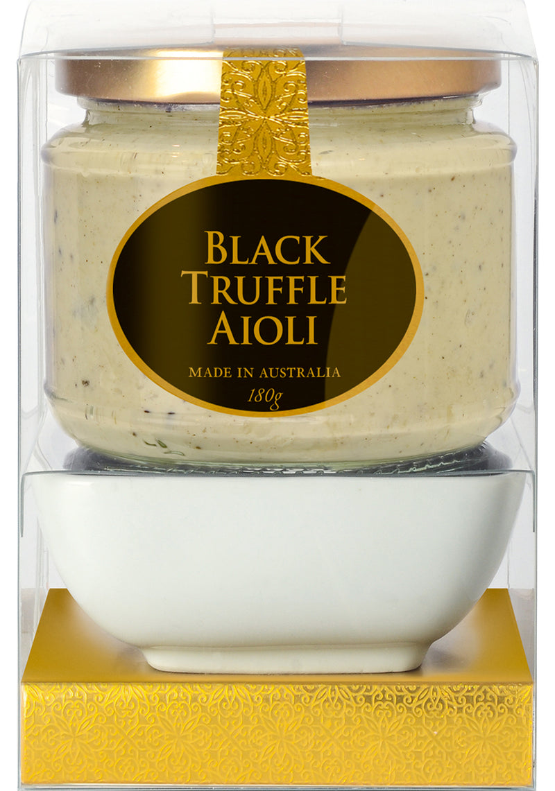 Ogilvie & Co. - Dipping Bowl Set - Black Truffle Aioli 180g