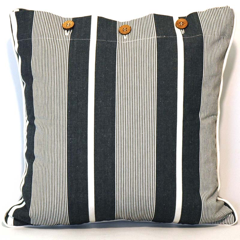 Finley Charcoal Scatter Cushion Cover 40x40cm