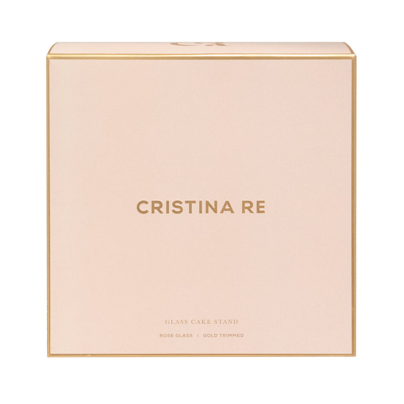 Cristina Re - Cake Stand Rose Glass