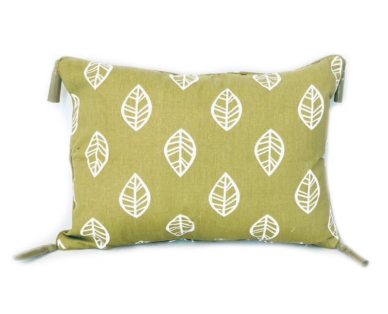 Leaf Lichen Tassel Cushion Cover 40x55cm