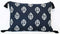 Leaf Navy Tassel Cushion Cover 40x55cm