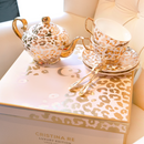 Cristina Re - Luxury Louis Leopard Two Cup Teaset - Limited Edition