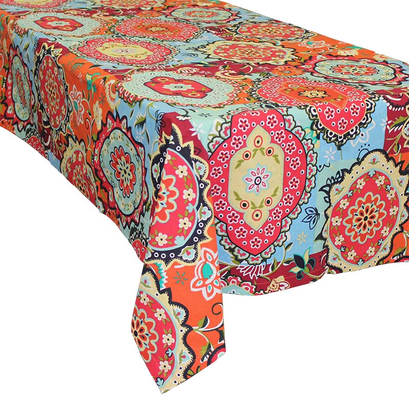 Otto Cotton Wipe Over Tablecloth 150x250cm