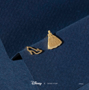 Disney Earring Cinderella Dress and Shoe Silver