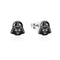 ECC Darth Vader Enamel Stud Earrings