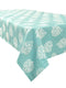 Avalon Sea Green Cotton Wipe Over Tablecloth 150x250cm