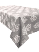Avalon Grey Cotton Wipe Over Tablecloth 150x150cm