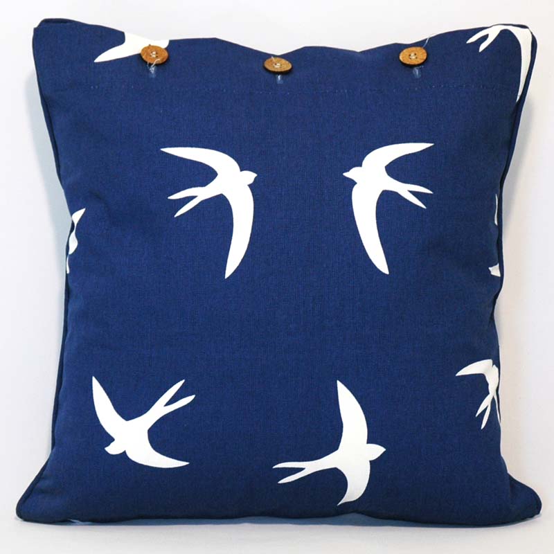 Wings Blue Scatter Cushion Cover 40x40cm