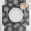 Avalon Charcoal Wipe Over Placemat Set of 4