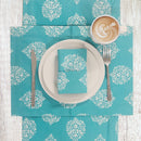 Avalon Turquoise Wipe Over Placemat Set of 4